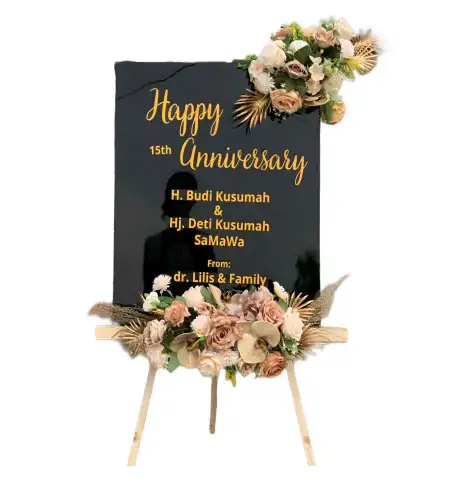 Papan Bunga Akrilik Jelimpo