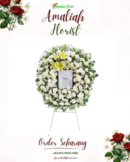 Krans Bunga Duka Jelimpo